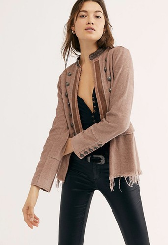 Lucy Military Jacket Size XS Z151-7 