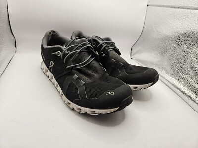ON Cloud Black White Women's Size 8.5 Sneaker shoe ON RUNNING Used