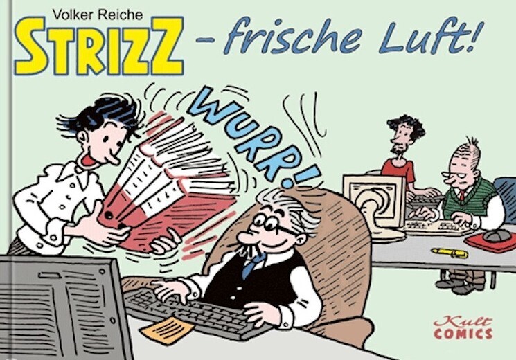 Strizz - Frische Luft Querformat Schuber Mit Signiertem Exlibris,