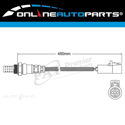 Sensor Post Cat Oxygen O2 para Ford Fiesta WT 4 cilindros 1,6 L TSJA 2010~2013 - Imagen 1 de 2