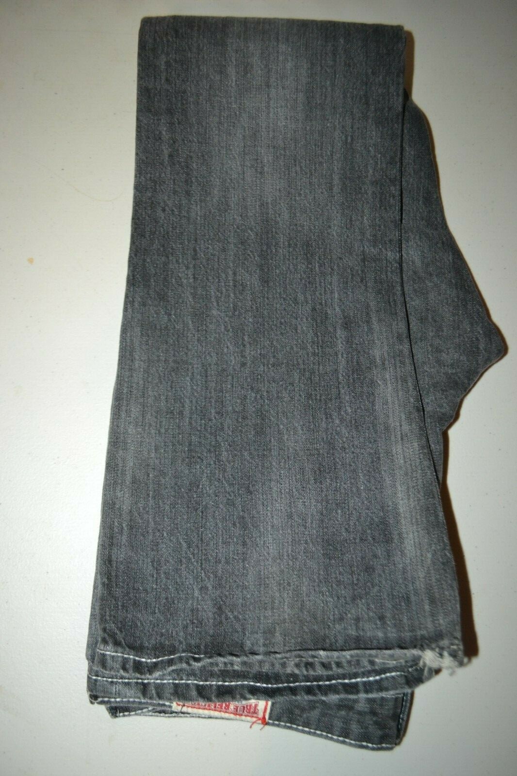 True Religion Women's Bobby Big T Bootcut Rainbow Gray Jeans Sz 31x32 thumbnail 11