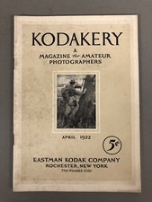 Kodakery April 1922 Magazine For Amateur Photographers