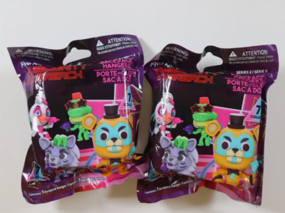 FIVE NIGHTS AT FREDDY'S RUCKSACKAUFHÄNGER SCHLÜSSELANHÄNGER - SERIE 2 - BLIND BAG PACK X 2