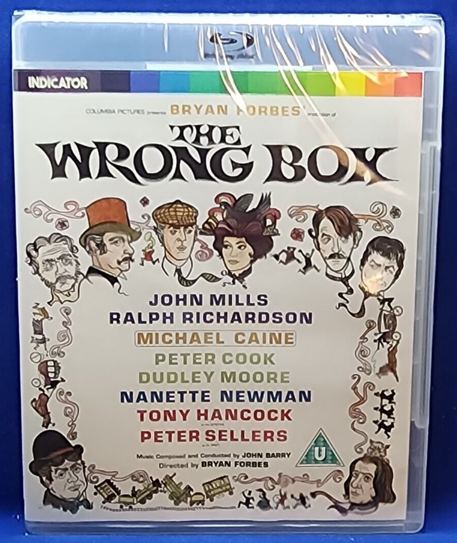 The Wrong Box (Blu-ray, 1966, Indicator #141) Michael Caine, Peter