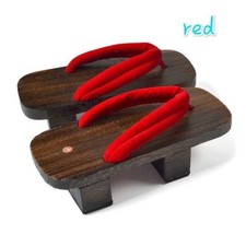 femmes japonais Geta Kimono Sabots bidentate sandales tongs cosplay