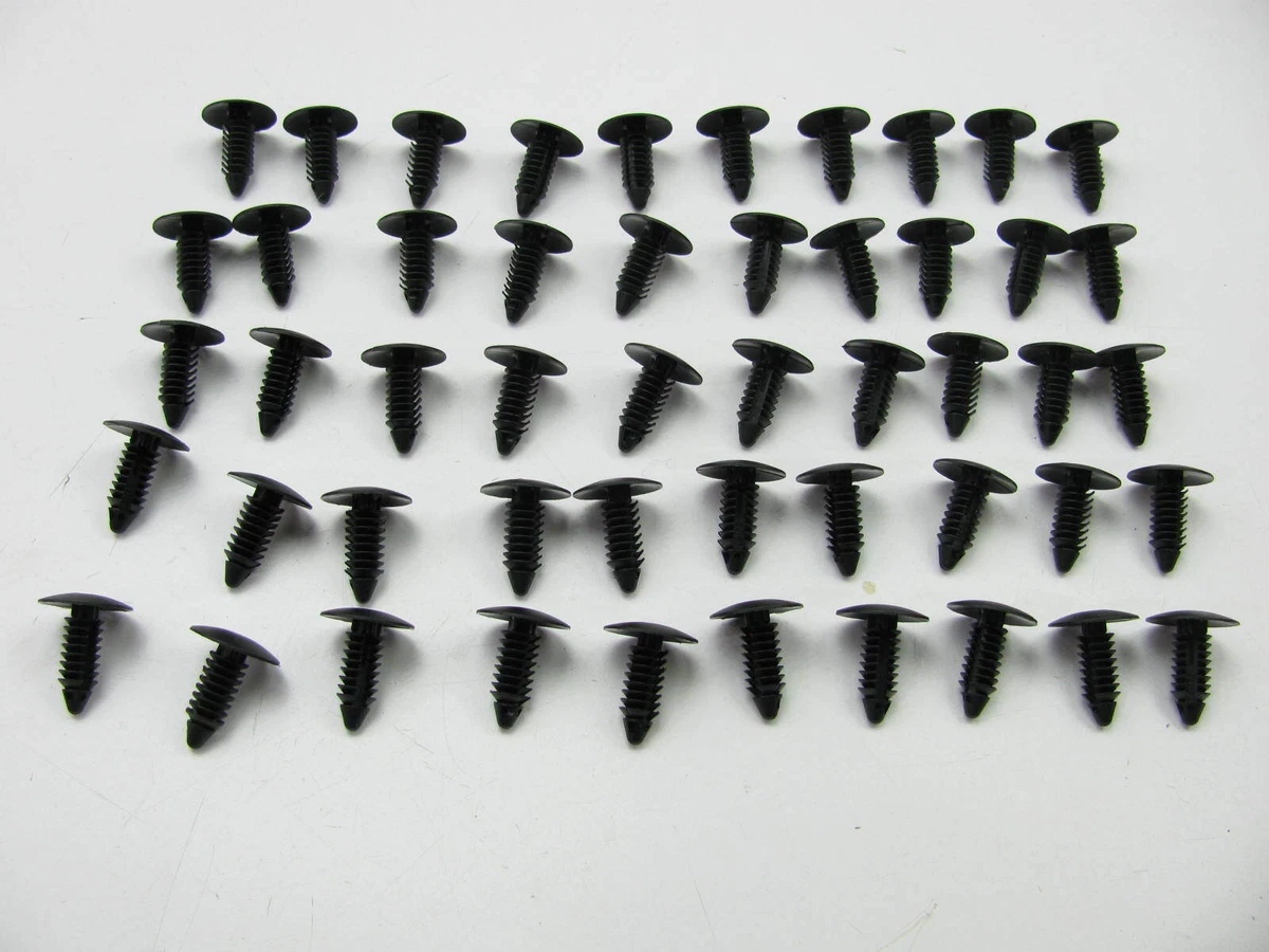 50) OEM GM 01605396 BULK PACKED Push-in Retainer Trim Clips | eBay