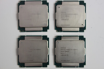 INTEL XEON E5-4620V3 2.00GHZ 10 CORE CPU PROCESSOR SR22K QTY OF 4