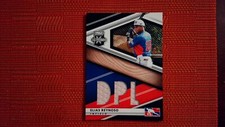 2020 Panini Elite Extra Edition DPL Material Black #DPM-ER Elias Reynoso Basebal