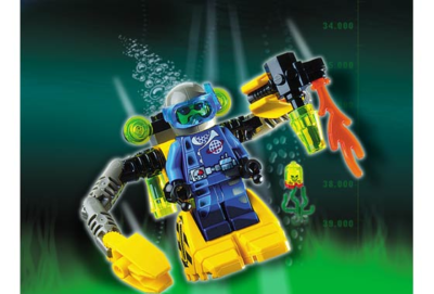 LEGO 4790 - Alpha Team - Deep Sea Robot Diver - 2002 - NO BOX | eBay