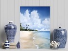 11x14 Isolated Beach Beach Coastal Canvas Print Wall Art