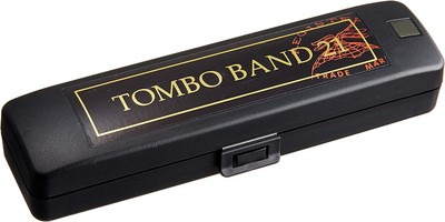 TOMBO Band polyphonic harmonica A# tone 21 holes 3121 Expedited 