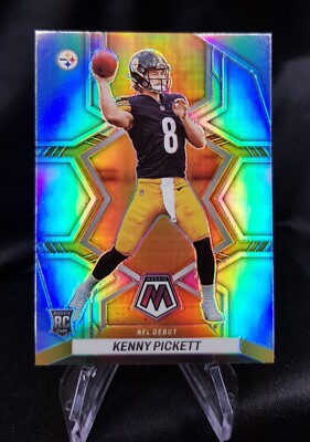2022 Panini Mosaic - #270 - Kenny Pickett - Rookie Silver - Pittsburgh Steelers