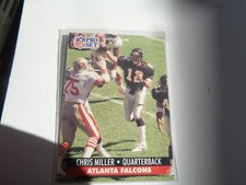 Chris Miller - 1991 NFL Pro Set #97 - Atlanta Falcons Football Card