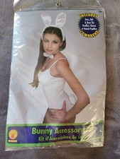 Women's Halloween Costume Bunny Accessory Kit Rubies