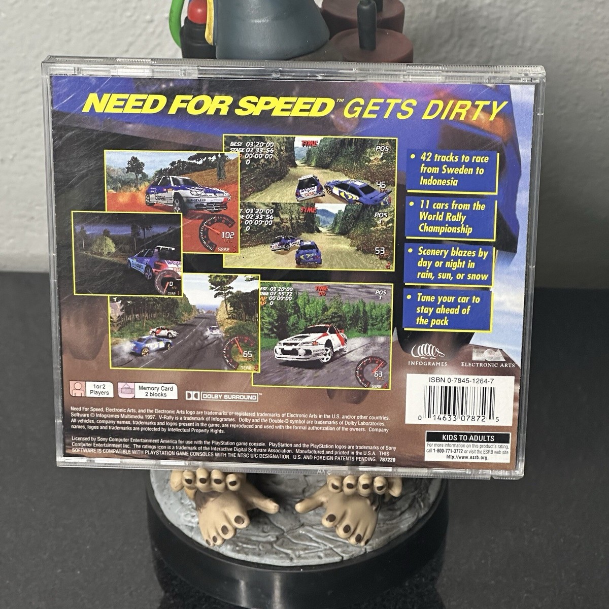 Jeux Playstation 1 V-Rally - Jeux vidéo