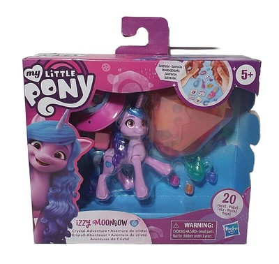 My Little Pony Crystal Adventure Izzy Moonbow Unicorn Horse Figure 20pcs Tea New