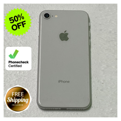 Apple iPhone 8 - Gold, Silver, Space Gray, Att / Unlocked, 64GB/128GB/256GB