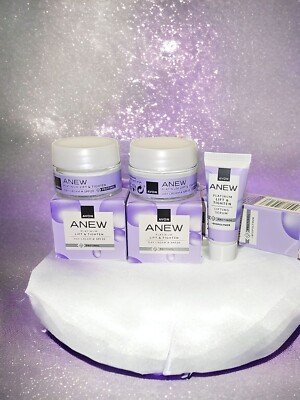 Avon Anew PLATINUM LIFT & TIGHTEN Tagespflege Set Tages Nacht Creme Serum Reise
