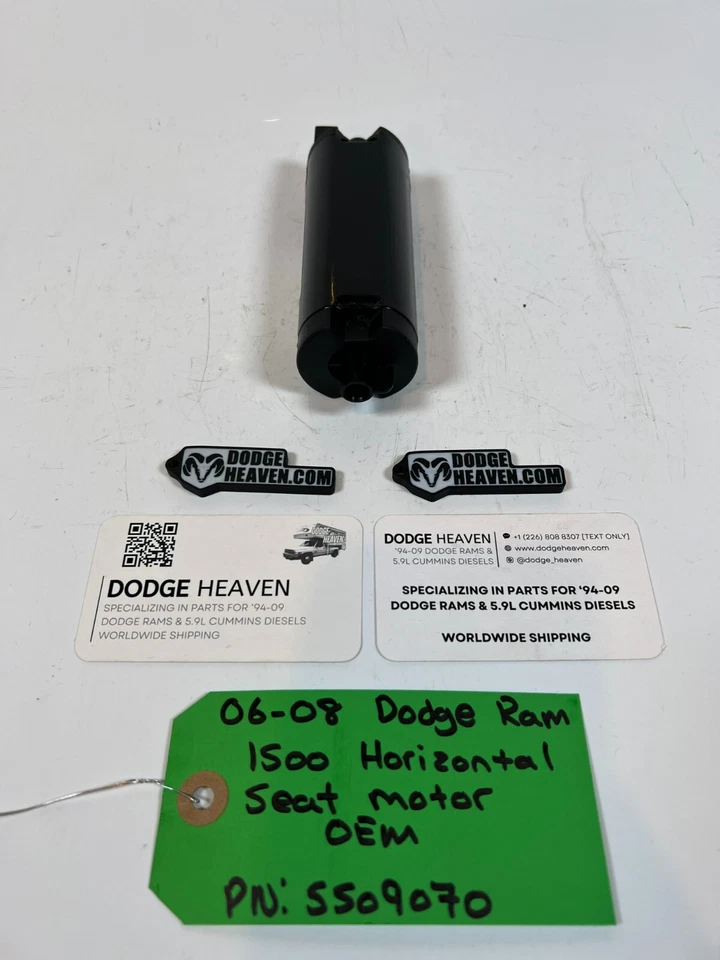 Motor de asiento horizontal 5509070 Dodge Ram 1500 2006-2008 OEM Mopar Foto 4 de 4
