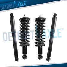 Front Struts w/ Coil Spring Rear Shocks Kit for Nissan Frontier Suzuki Equator