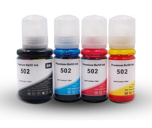 Refill Ink For Epson 502 T5021-T5024 ET 
