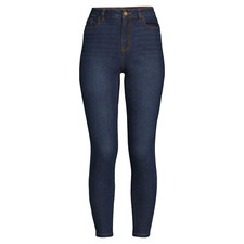 Women's Dark Wash Time and Tru Cropped Skinny Jeans size 18