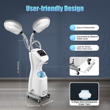 700W Professional Salon Hair Steamer Rolling ...