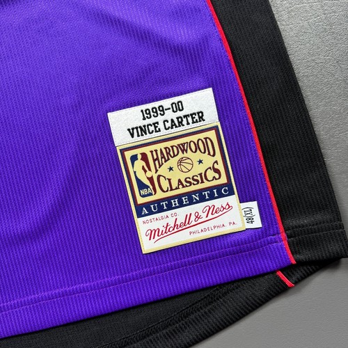 100% Authentic Vince Carter Mitchell & Ness 99 00 Raptors Jersey Size 48 XL Mens - Picture 4 of 6