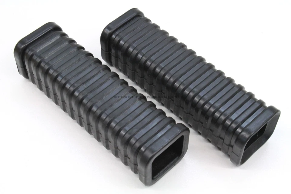 Juego de estriberas traseras de pasajero reposapiés almohadillas de clavija CA CB CL CT Honda #J143 Foto 2 de 3