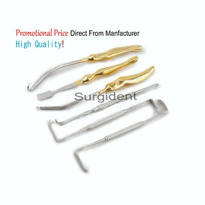 Rib Cartilage Puller Peeler Double Head Left&Right Shovel Nose Surgery Tools 6x