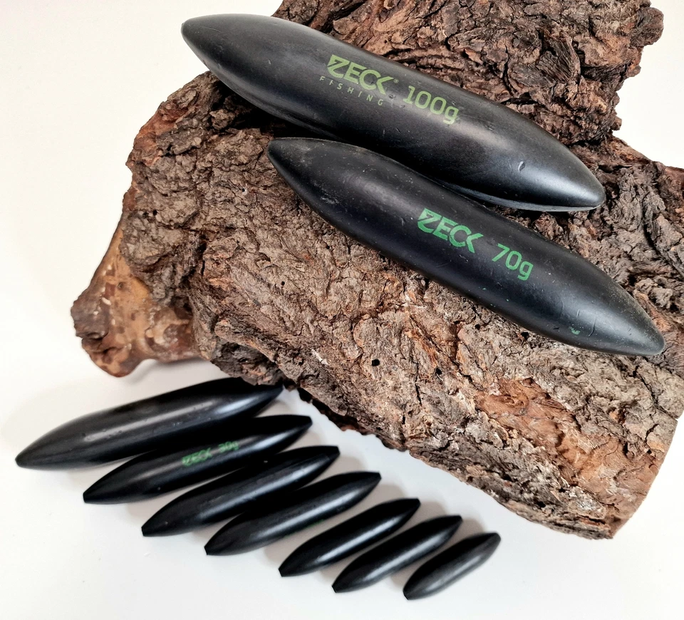 Zeck Wels U Float Solid Black 3g bis 100g Unterwasserpose Polyurethan Schwarz