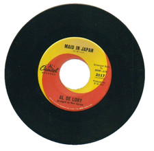 AL DE LORY 45 RPM Record "SPOOKY" / "MAID IN JAPAN" 1968 Jazz Pop MINT-