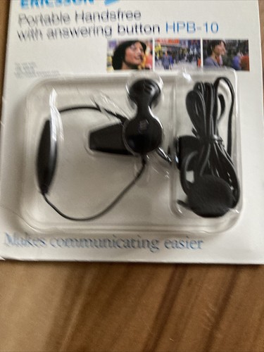 ERICSSON Portable Handsfree Headset Answering Button HPM-10 Discontinued New - Picture 8 of 12