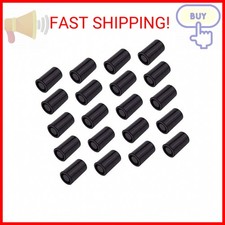 35mm Caliber Plastic Film Canisters -20pcs  Black  