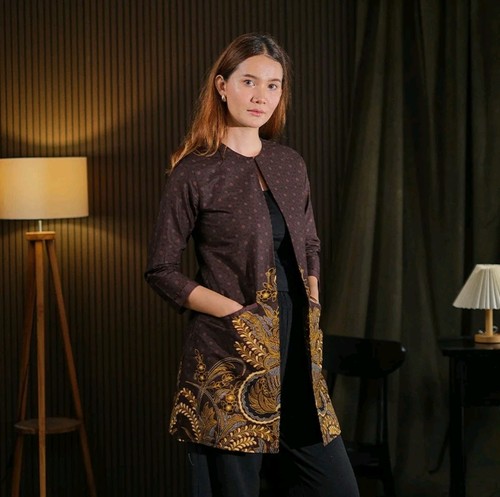 Hadinata Batik Women's Outer Furing Farah Fajri