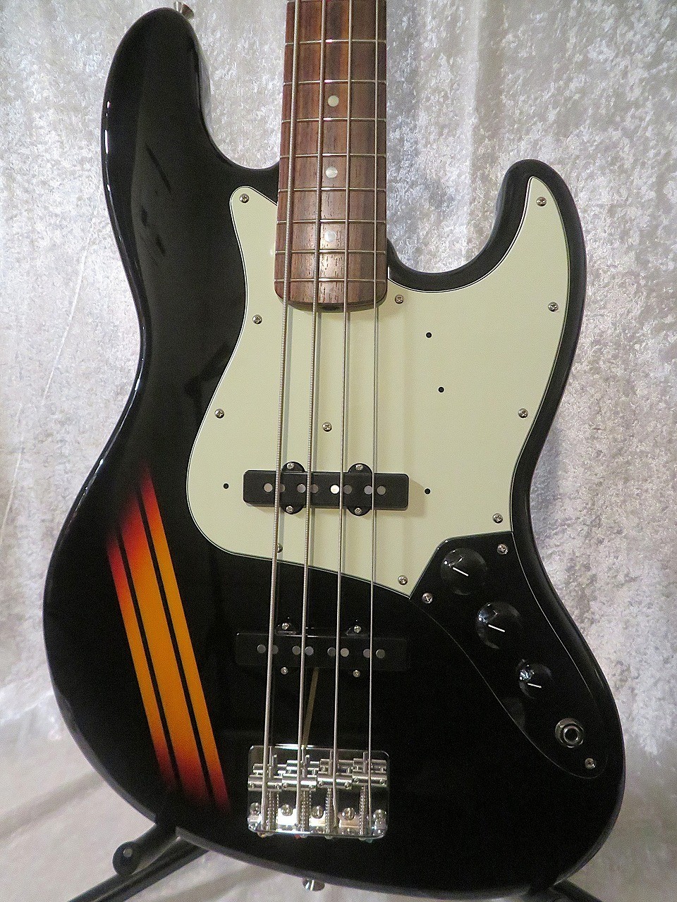 Fender Made In Japan 2025 Collection 60s Jazz Bass - BLK/3TS - (no260916)
