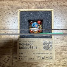 S-CRAFT WOBBUFFET ARTISAN POKEMON KEYCAP (CHE...
