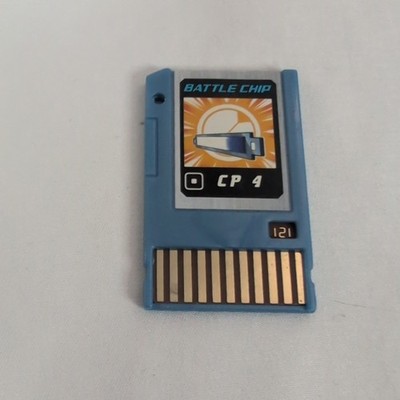 Mega Man Rockman exe Authentic Battle Chip CP4 CP 4 121 2004