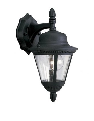 Progress Lighting P5862-31WB 1-Light Small Wall Lantern 13-Watt 120-Volt Black