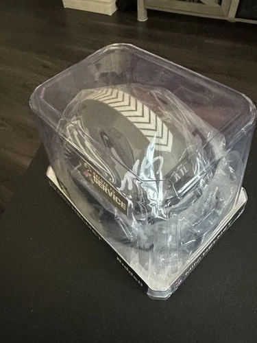 Michael Vick Signed Autographed NFL Salute To Service Falcons Football Mini BAS