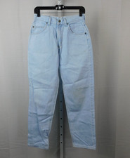 Vintage Riders by Lee High Rise Mom Jeans 16 Regular Light Wash 7514