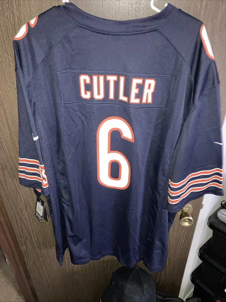 Camiseta Jay Cutler Chicago Bears Nike On Field 4xl Foto 4 de 4