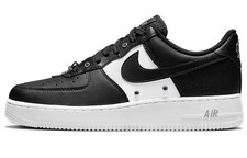 Nike Air Force 1 Low '07 PRM Black White Metallic Silver DA8571-001