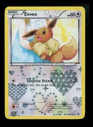 Eevee RC14/RC25 Legendary Treasures: Radiant Collection Holo
