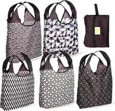 Reusable Grocery Bags | Vibrant Tote Bag for Groceries, Gym, Office, Beach & Mor