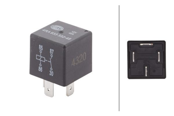 Hella Multifunktionsrelais 4RA 933 332-451 12V FüR Opel Audi Mercedes Seat Vw 7-image