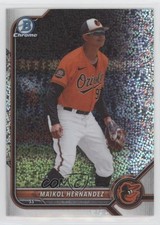 2022 Bowman Draft Chrome Sparkle Refractor Maikol Hernandez #BDC-106 4s2