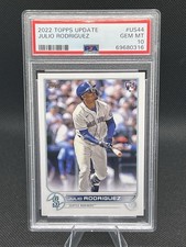 2022 Topps Update - Julio Rodriguez #US44 - PSA 10 Gem Mint Rookie (RC) Mariners