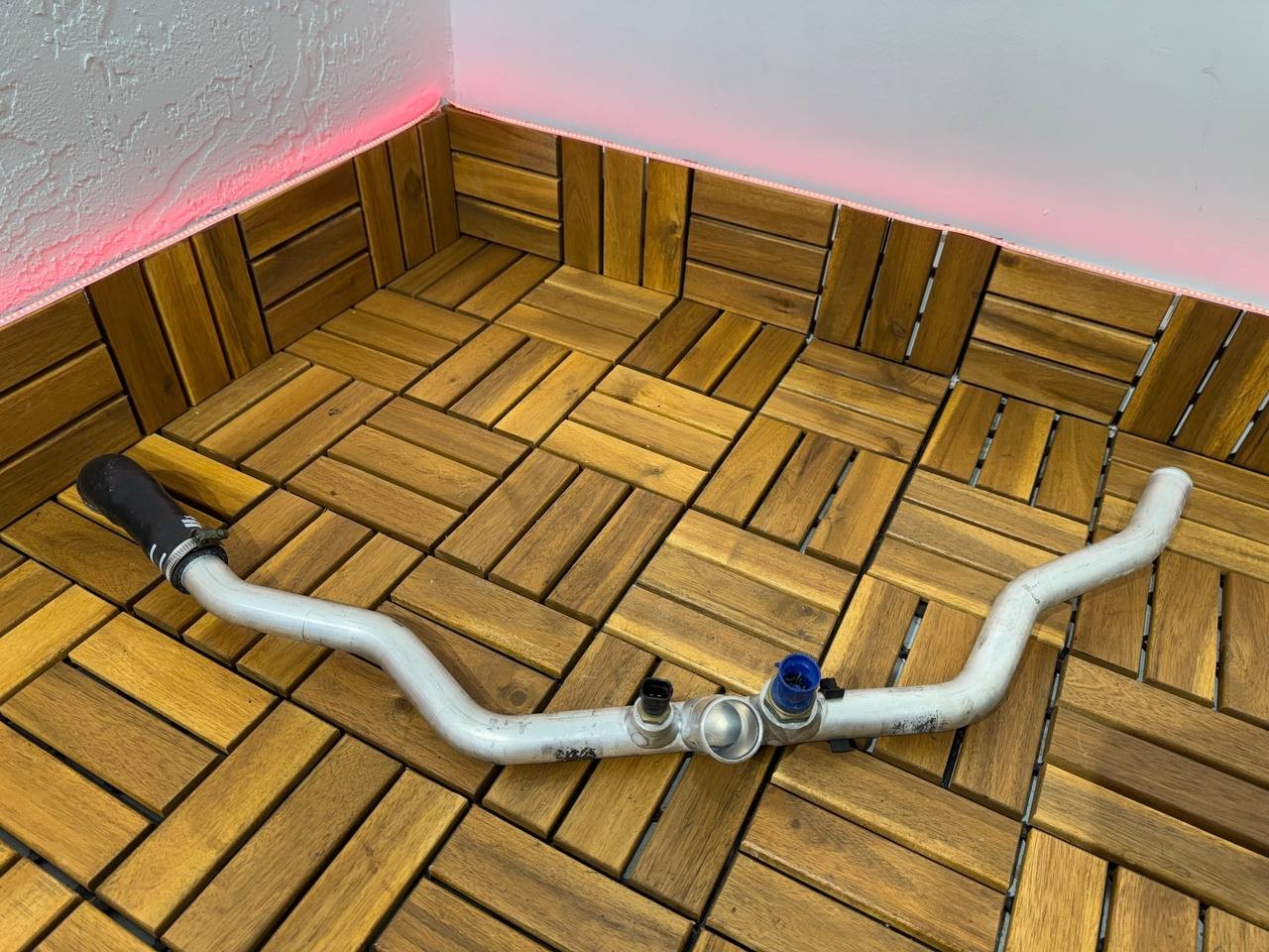 Ferrari F430 Upper Metal Radiator Connection Line # 216372
