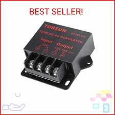 DC 24V to DC 12V 10A 120W Step Down Buck Converter Voltage Regulator Reducer Pow